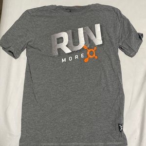 Orangetheory Run More Grey T-shirt